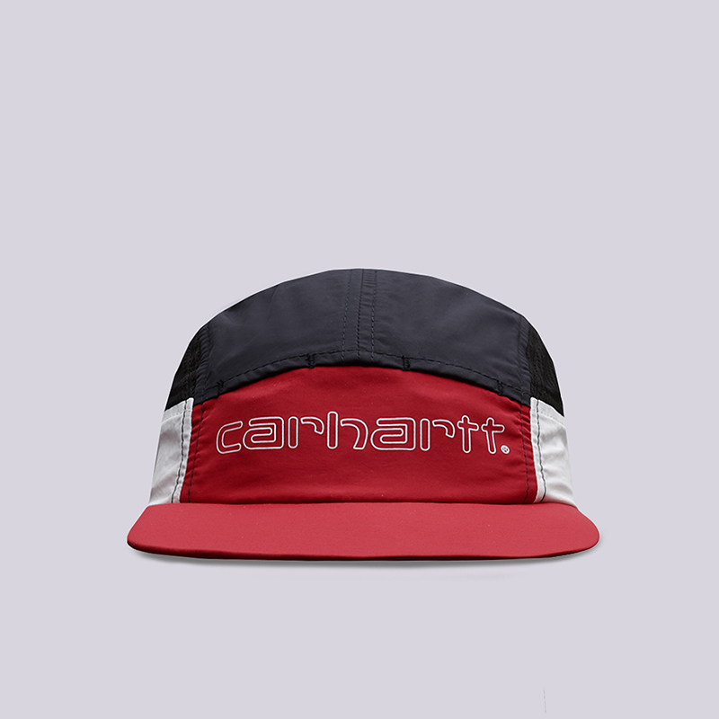  красная кепка Carhartt WIP Terrace Cap I026303-navy/wht/blk - цена, описание, фото 2